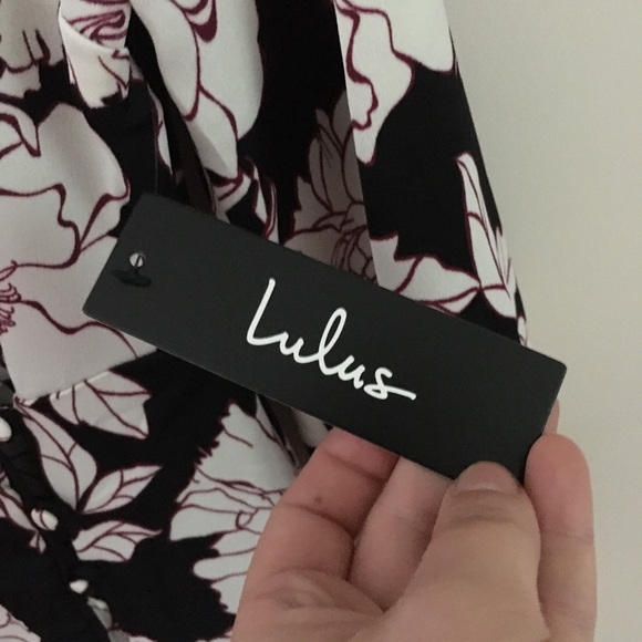 NWT Lulus Thistle Prove My Love Floral Wrap Dress - Picture 5 of 13